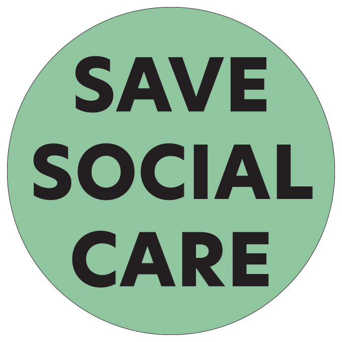 Save Social Care Logo